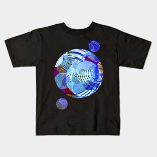 Violet Paper Lanterns Kids T-Shirt